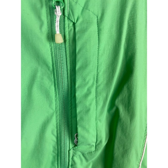 Columbia Green Hooded Jacket Sz Med - Picture 7 of 8